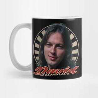 Vintage 80s David Gilmour Mug